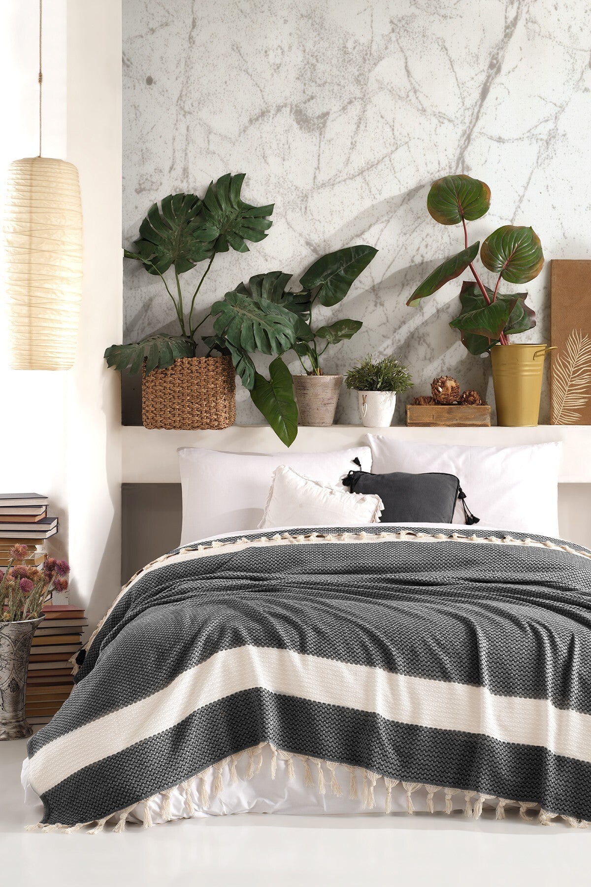 Dublu Pique Dimensiune: 200 X 230 Cm Negru