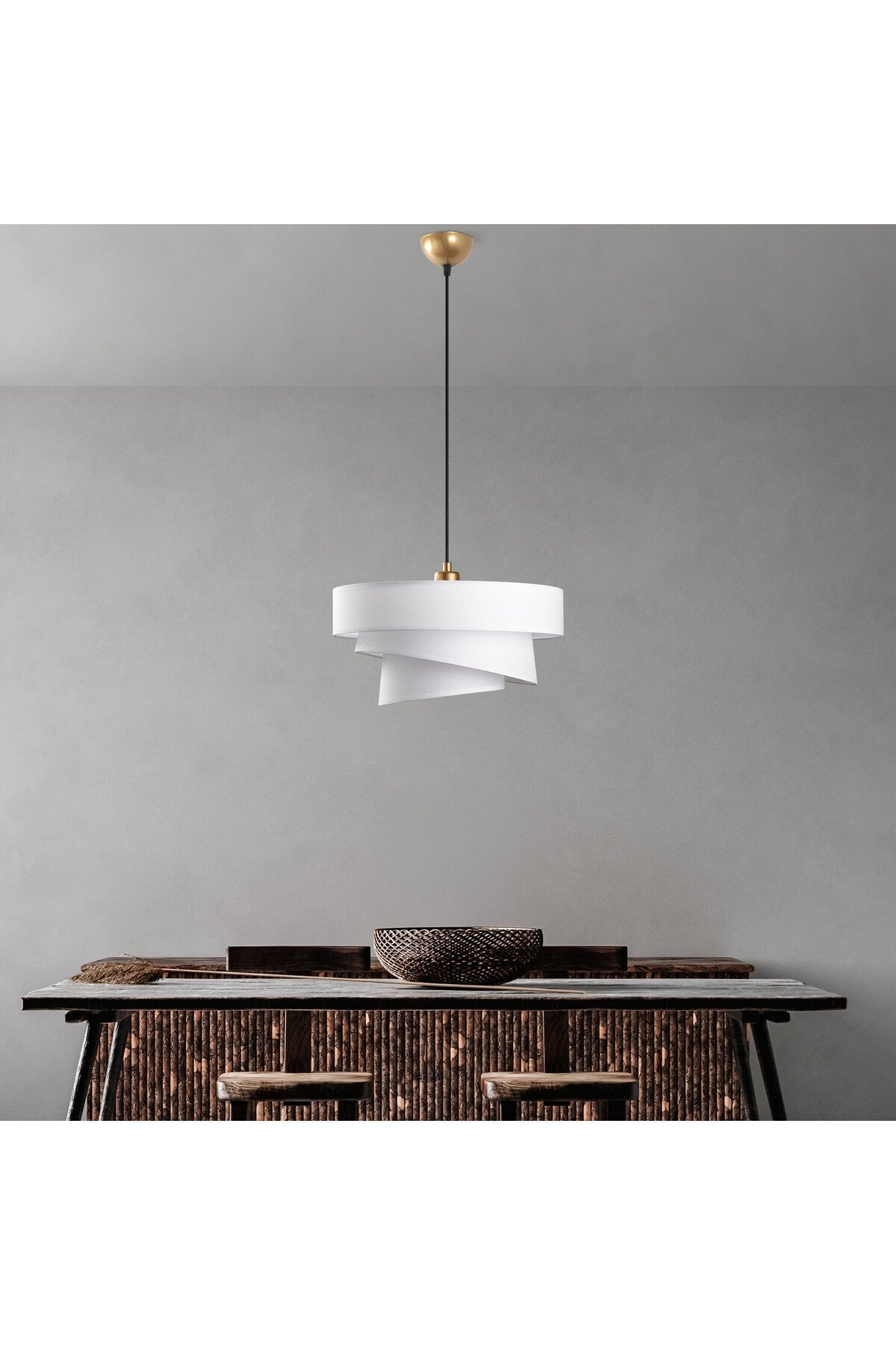 Candelabru Alb