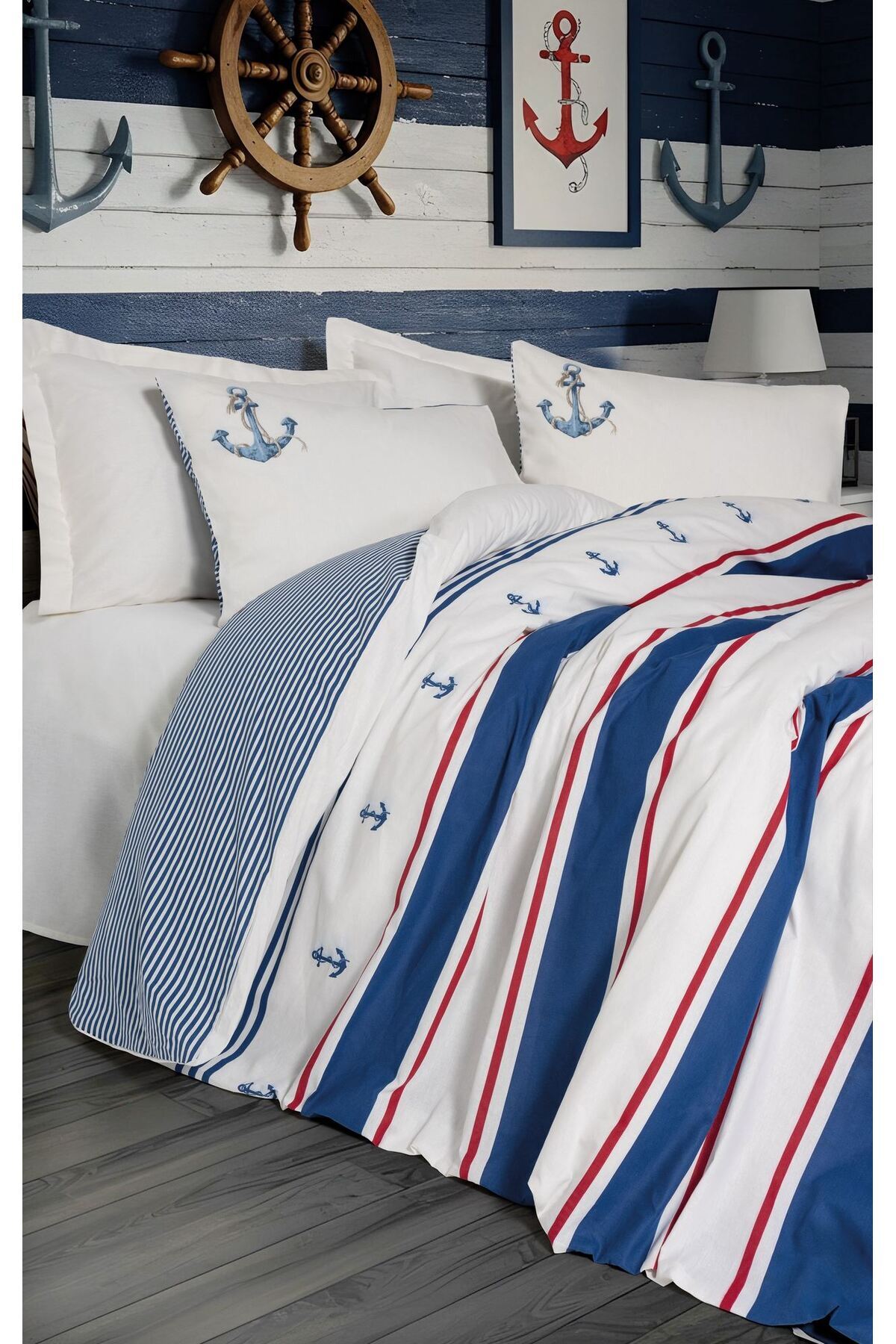 Ranforce Double Quilt Cover Set Quilt Cover: 200 X 220 Cm Flat Sheet: 240 X 260 Cm Pillowcase: 50 X 70 Cm (2 Pieces) Ecru