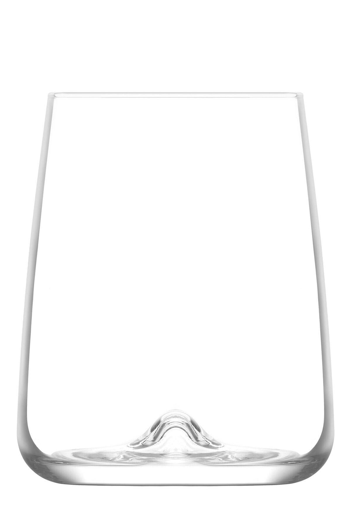 Set de pahare (6 bucăți) 100% sticlă Dimensiune: 7,1 X 7,1 X 10,9 cm / 475 ml / 475 ml (6 bucăți) Transparent