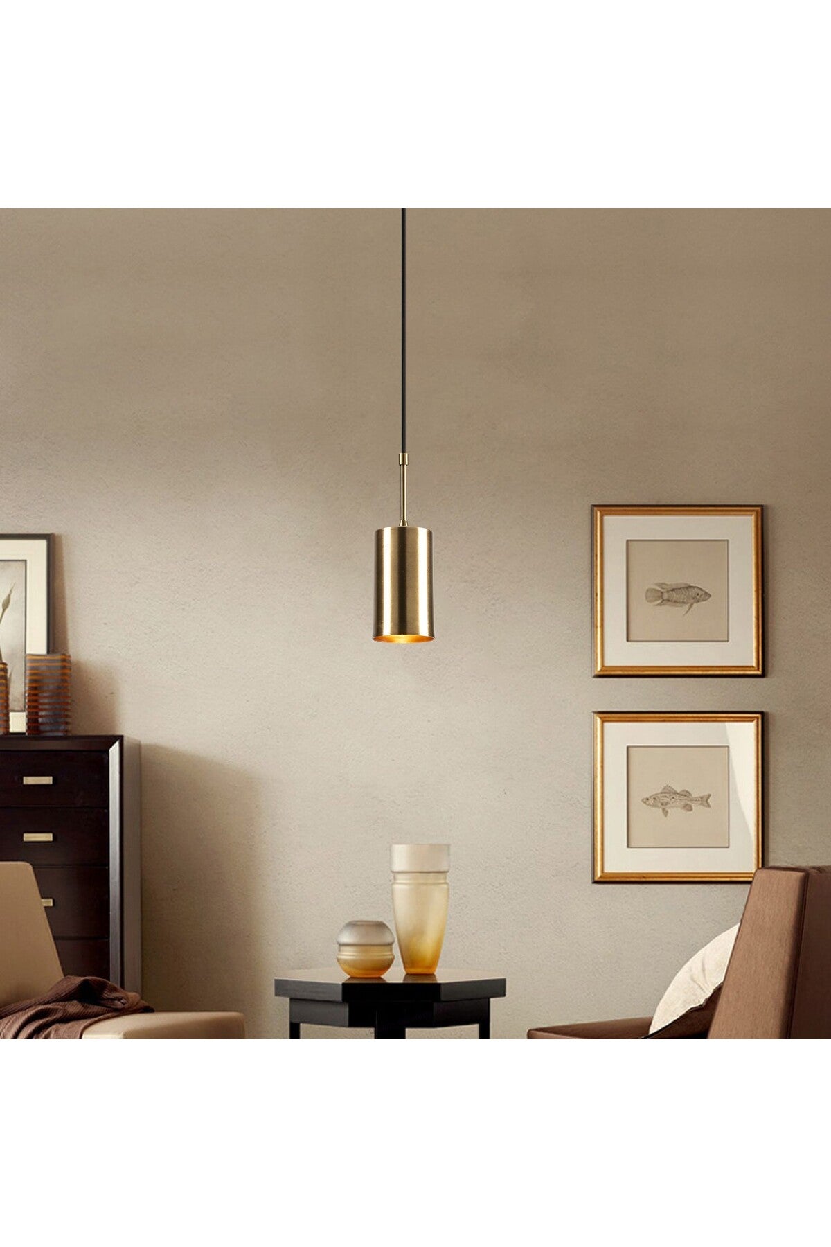 Candelabru Auriu / Negru