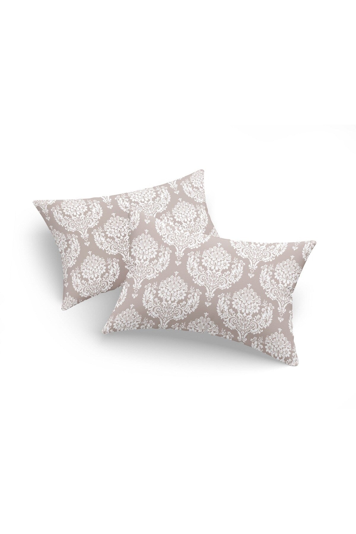 Set fețe de pernă (2 bucăți) Dimensiune: 50 X 70 Cm (2 bucăți) Maro