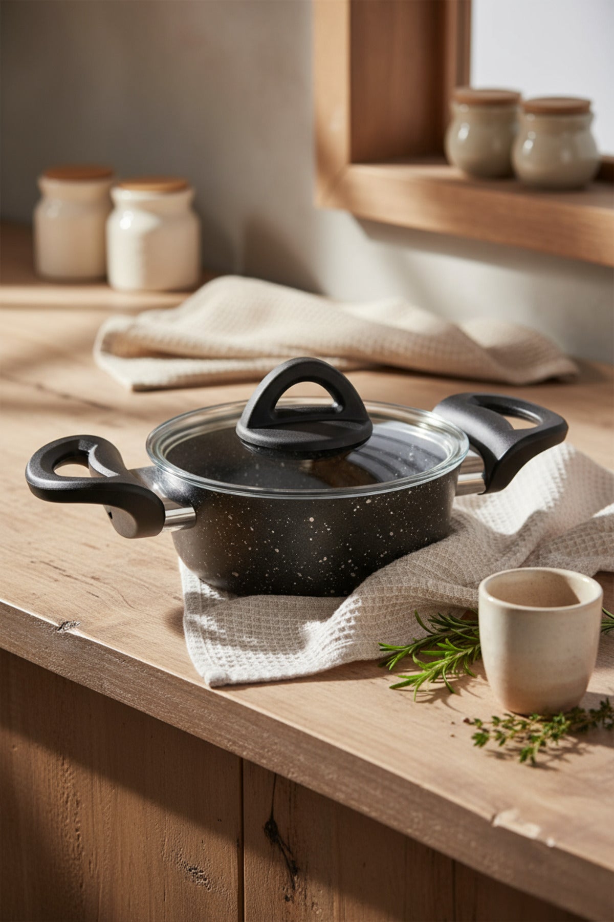 xBernardo Sakura Set Oale 4 Piese Gri