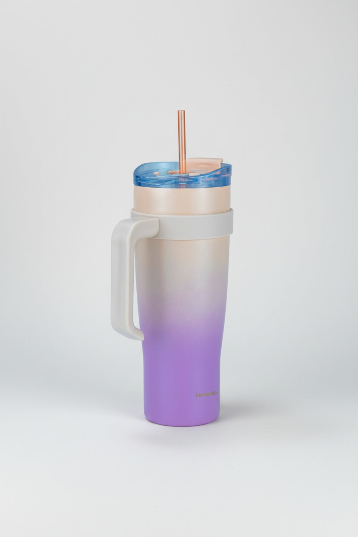 xBernardo Alto Termos Cană cu Pai Roz 1000ml