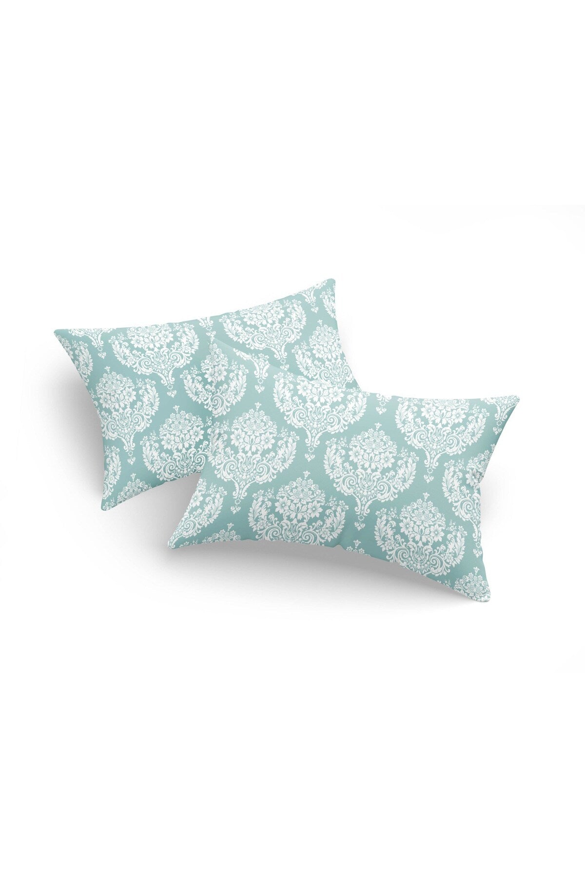 Set fețe de pernă (2 bucăți) Dimensiune: 50 X 70 Cm (2 bucăți) Verde acvatic