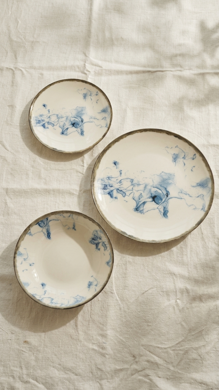 Farika 18 Piece Duru Dinner Set for 6 People - Premium Dinner Set