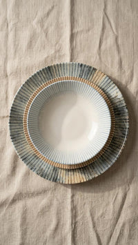 Farika 18 Piece Cosmic Dinner Set for 6 People - Premium Dinner Set