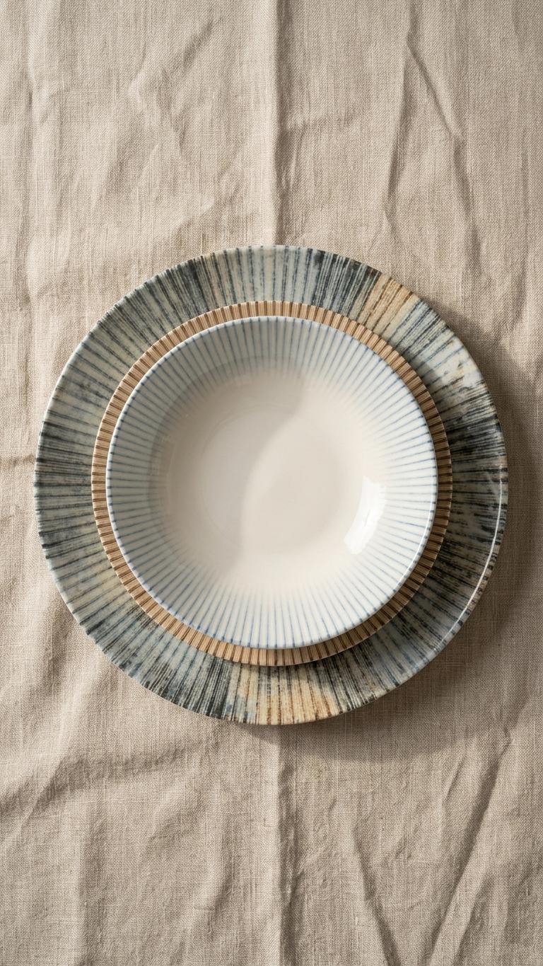Farika 18 Piece Cosmic Dinner Set for 6 People - Premium Dinner Set