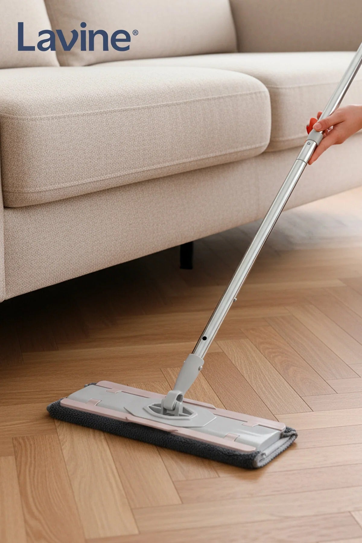 Spray Mop with Trigger System – Compact Design, Microfiber Pad, Compatible with XL/4XL Cloths