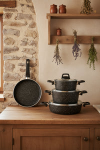 xBernardo Vormi 7 Piece Pot Set Black