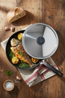xBernardo Wave 32cm Granite Fish Pan