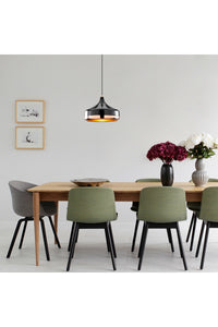 Chandelier Black / Copper 253