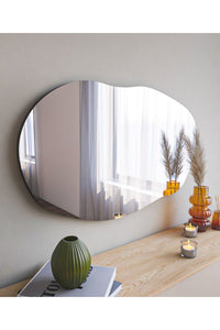 Mirror Dresser Mirror Width: 52 Cm Height: 89 Cm Depth: 2,2 Cm Black