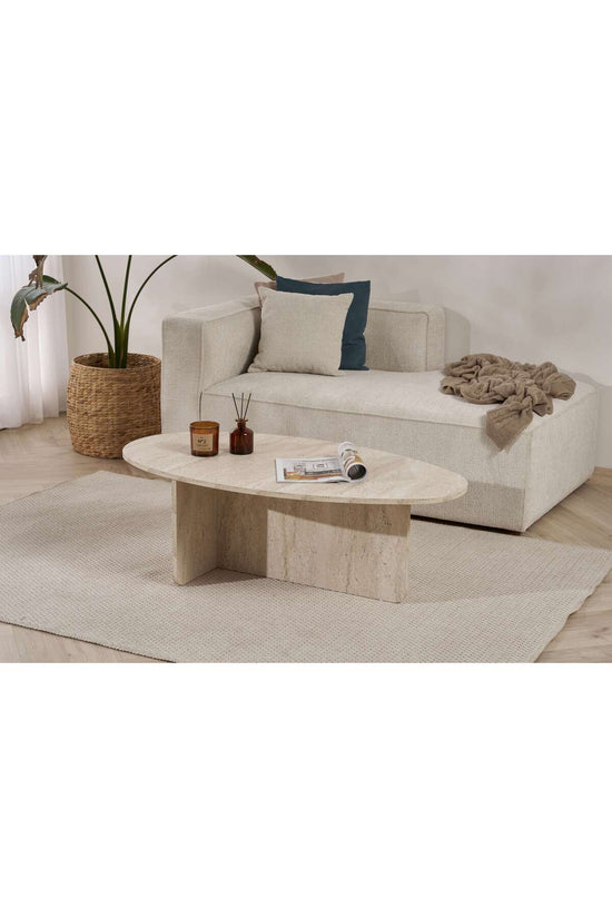 Coffee Table Orba - Travertine