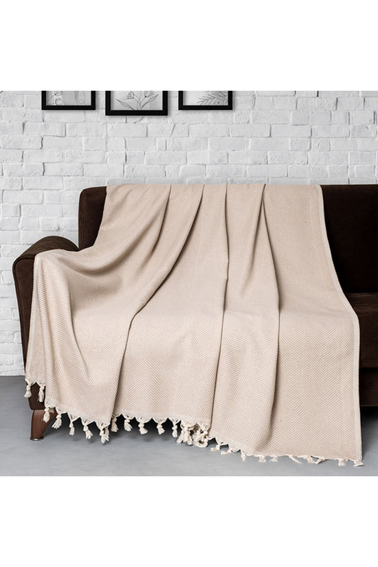 Sofa Cover Size: 170 X 230 Cm Beige