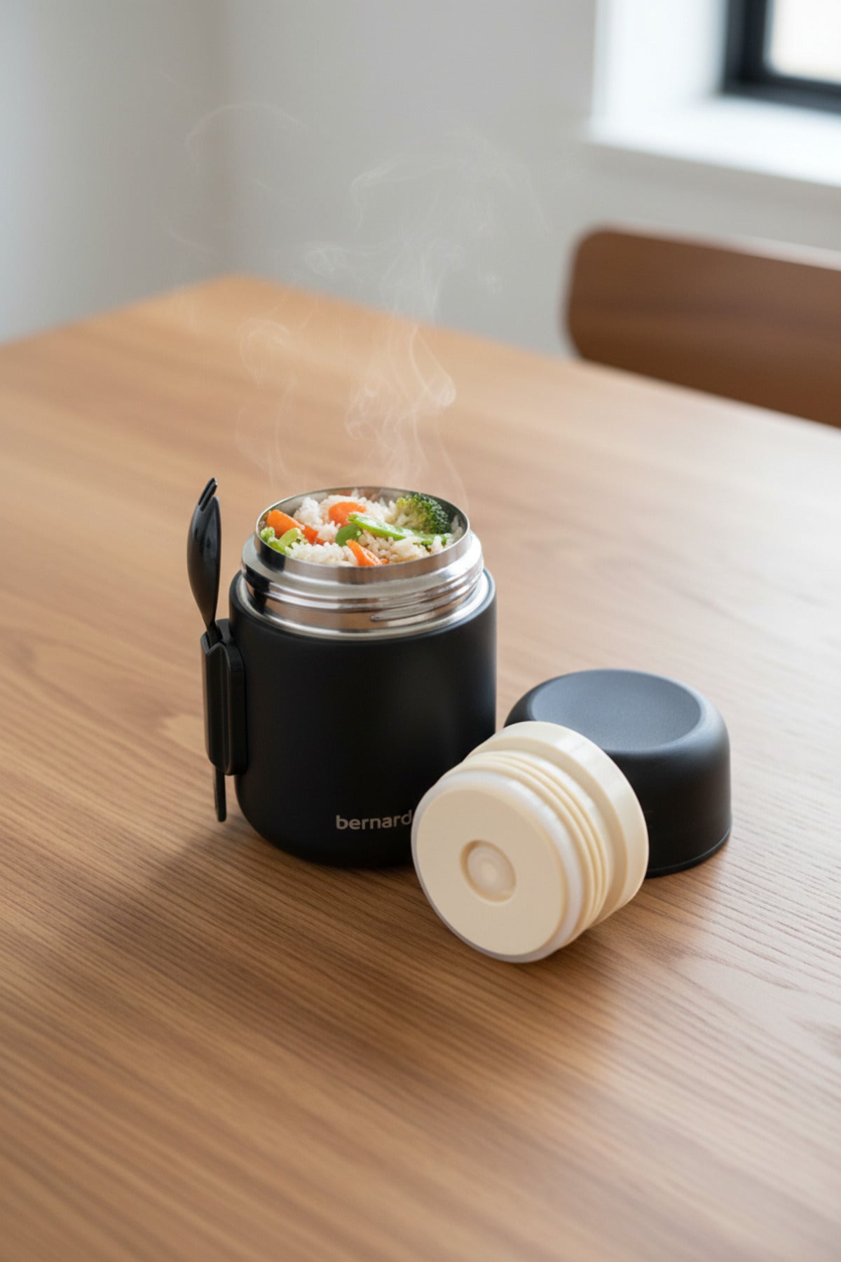 xBernardo Duo Food Thermos 500ml Black