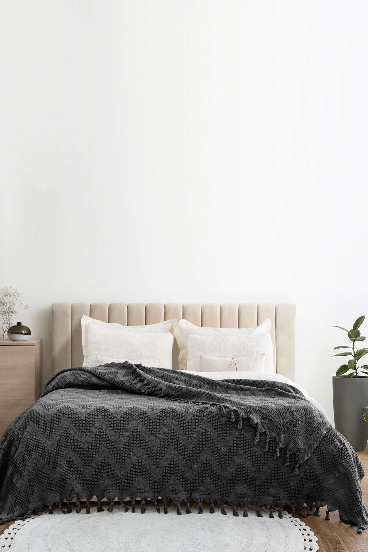 Pique dublu Dimensiune: 200 X 230 Cm Antracit