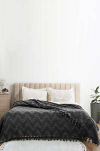 Pique dublu Dimensiune: 200 X 230 Cm Antracit