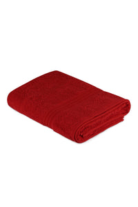 Bath Towel Size: 70 X 140 Cm (1 Piece) Rainbow - Red
