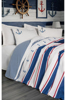 Ranforce Double Quilt Cover Set Quilt Cover: 200 X 220 Cm Flat Sheet: 240 X 260 Cm Pillowcase: 50 X 70 Cm (2 Pieces) Ecru