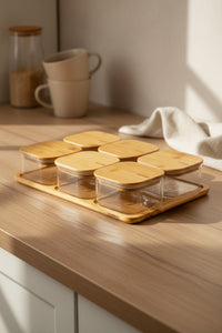 xBernardo Sereva 13 Piece Breakfast Serving Set with Tray