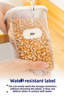 Foil-Labeled Square Food Storage Container 18-Piece Set 6x(0.55 L, 1.2 L, 1.75 L)