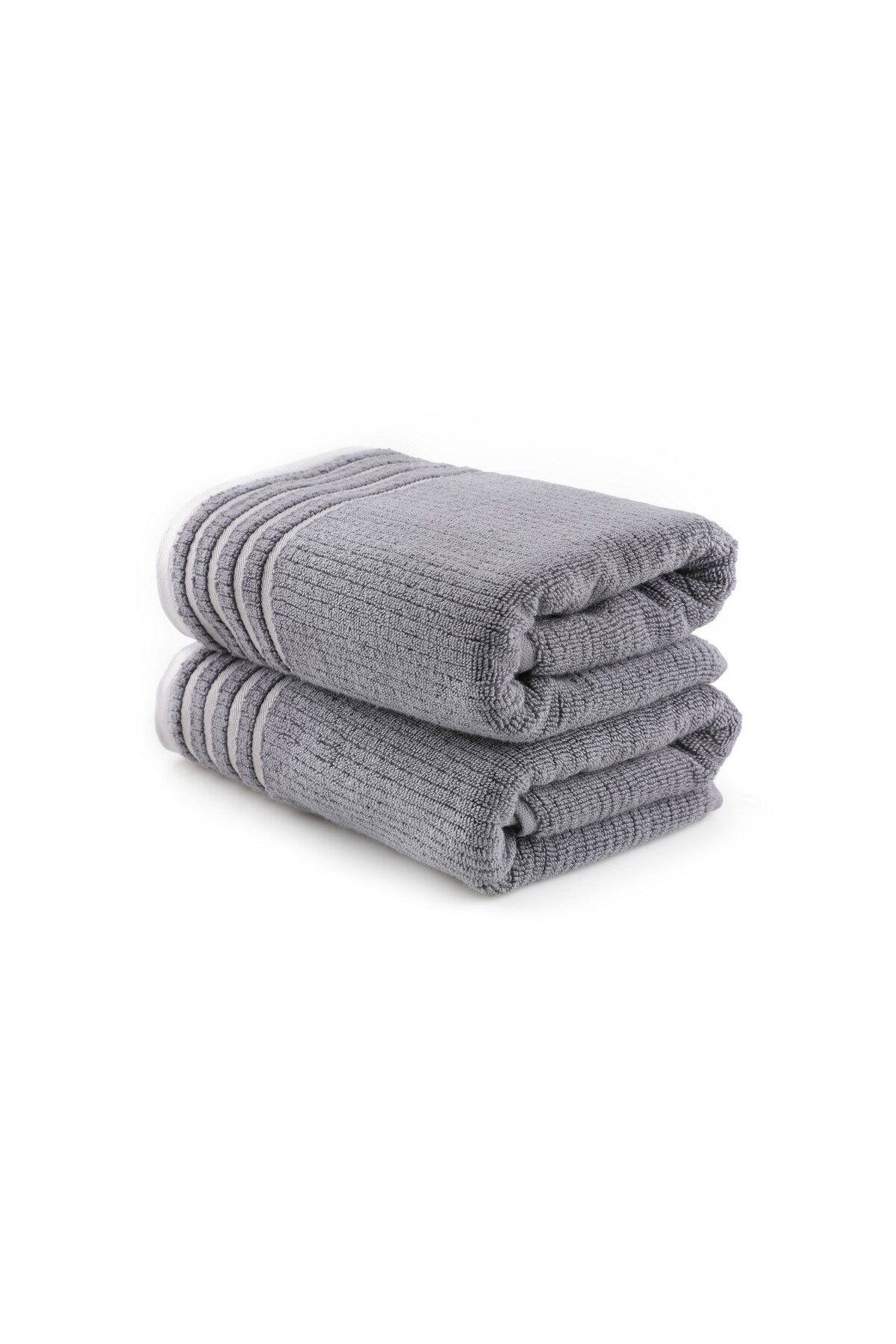 Set de prosoape de baie (2 piese) Dimensiune: 75 X 150 cm (2 piese) Mayra - Gri închis