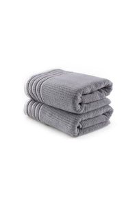 Set de prosoape de baie (2 piese) Dimensiune: 75 X 150 cm (2 piese) Mayra - Gri închis