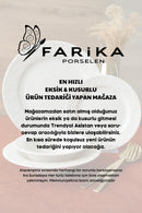 Hazeran 16 Parça 6 Kişilik Porselen Kahvaltı Takımı