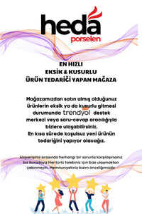 Mimoza 16 Parça 6 Kişilik Porselen Kahvaltı Takımı