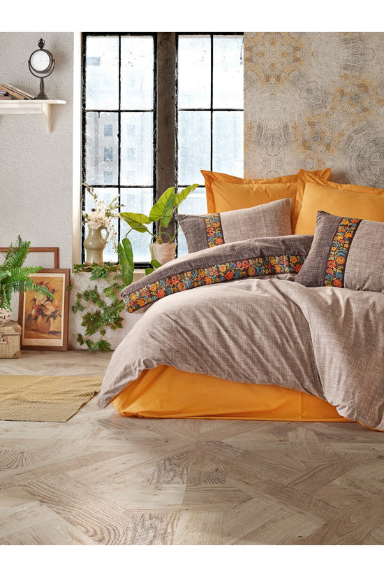 Set plic pilotă Ranforce pentru pat dublu Plic pilotă: 200 x 220 cm Cearșaf de pat: 240 x 260 cm Față de pernă: 50 x 70 cm (2 bucăți) Nurca