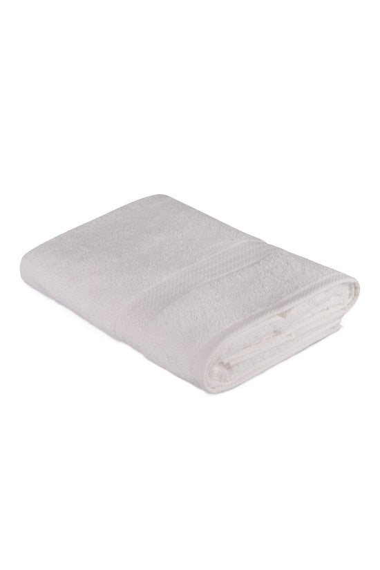 Bath Towel Size: 70 X 140 Cm (1 Piece) Rainbow - White