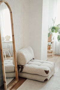 1-Seat Sofa-Bed Cream