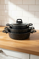 xBernardo Vormi 7 Piece Pot Set Black