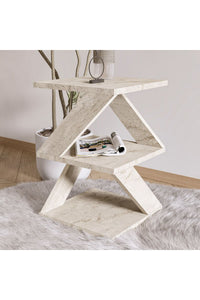 Side Table Albeni - Travertine