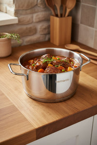 xBernardo Sonora 8 Piece Cylindrical Steel Pot Set