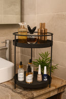 Bathroom Cosmetic Jewelry Organizer Multi-Purpose Organizer 2 Tiers Organizer