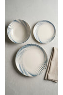 18-Piece Stackable Aura Dinner Set for 6 People - Premium Dinner Set