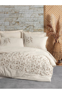 Double Quilt Cover Set Quilt Cover: 200 X 220 Cm Flat Sheet: 240 X 260 Cm Pillowcase: 50 X 70 Cm (2 Pieces) Oxford Pillowcase: 50 X 70 Cm (2 Pieces) Hemera