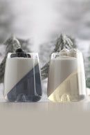 Set de pahare (6 bucăți) 100% sticlă Dimensiune: 7,1 X 7,1 X 10,9 cm / 475 ml / 475 ml (6 bucăți) Transparent