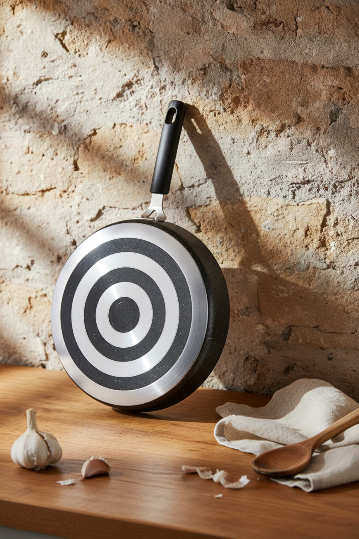 xBernardo Wave 32cm Granite Fish Pan