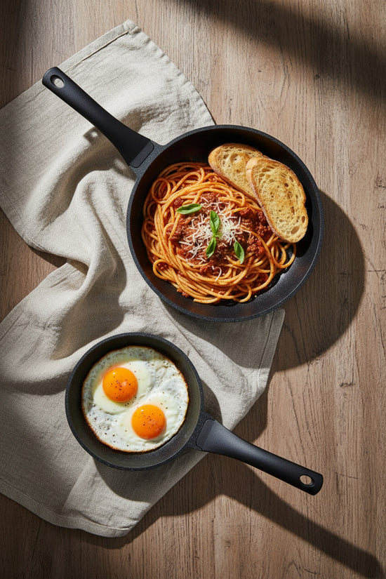 xBernardo Olimpos 2 Piece Frying Pan Set 20 28cm