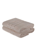 Bath Towel Set (2 Pieces) Bath Towel: 70 X 140 Cm (2 Pieces) Dolce - Light Yellow