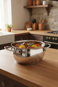 xBernardo Monde 8 Piece Semi Sphere Steel Pot Set