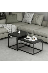 Nesting Table (2 Pieces) Black