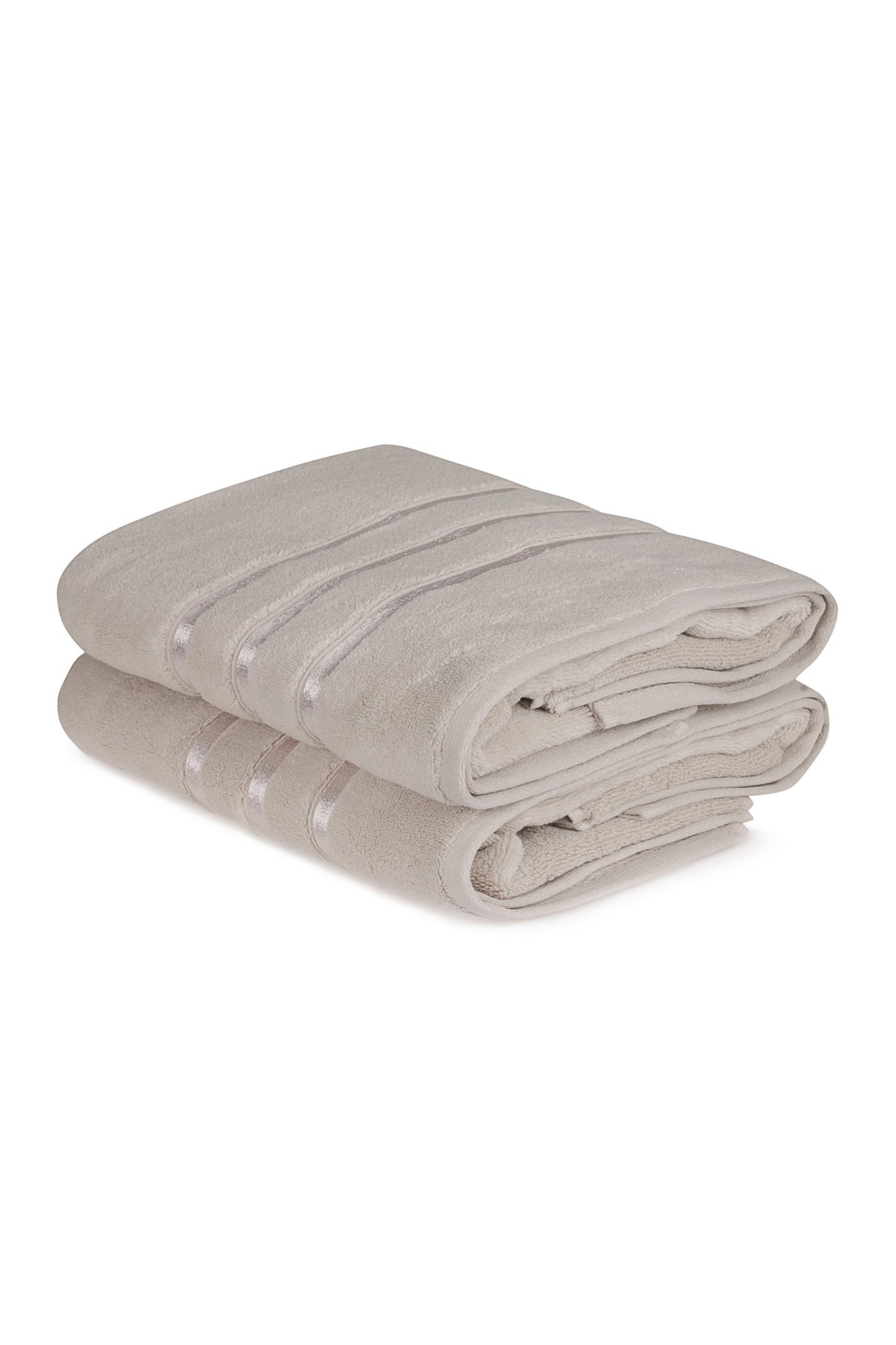 Set prosoape de baie (2 piese) Prosop de baie: 70 X 140 cm (2 piese) Dolce - Maro deschis