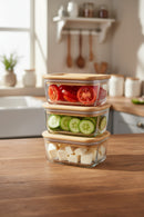 xBernardo Avenya 3 Piece Storage Container Set Large