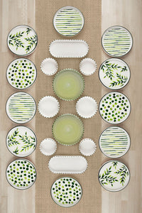 Greentree Stackable Breakfast Set - Luxury Breakfast Presentation Set Plate