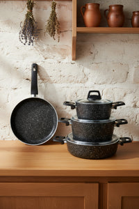 xBernardo Vormi 7 Piece Pot Set Black
