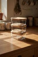 xBernardo Avenya 3 Piece Storage Container Set Large